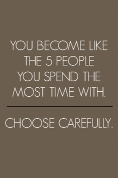 5 people you spend time with