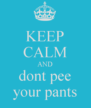 pee your pants