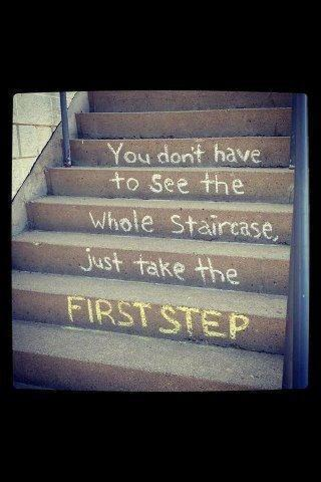take the first step Whats Your Goal?
